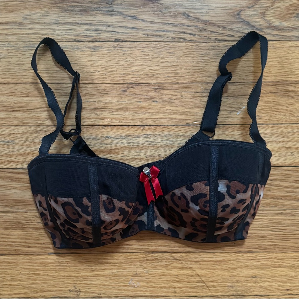 parfait | leopard print bra